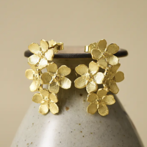 ARETES  CANASTA DE FLORES